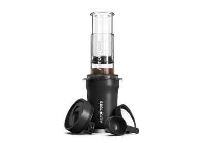 AeroPress GO Plus Travel Coffee Maker: Black
