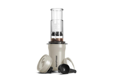 AeroPress GO Plus Travel Coffee Maker: Cream