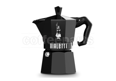 Bialetti Moka Exclusive Stove Top Coffee Maker, features a comfortable handle.