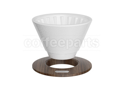 MHW Meteor Coffee Dripper Ice Satin (White)