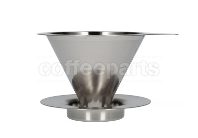 Hario 1-Cup V60 Double Mesh Metal Coffee Dripper: DMD-01HSV