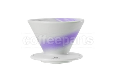 Muvna V60 Ceramic Filter Dripper: Purple
