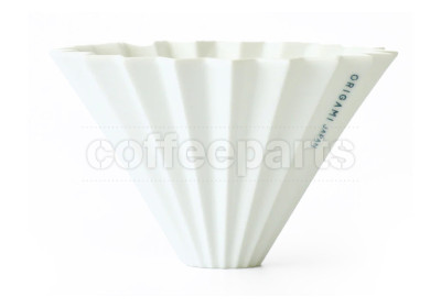 Origami Coffee Dripper Medium: White