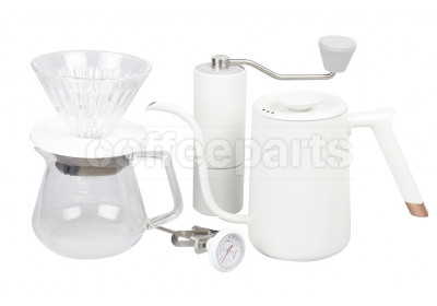 Timemore Chestnut C1 Pour Over Set: White
