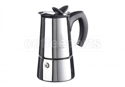 Bialetti 2 Cup Musa Stainless Stove Top Coffee Maker