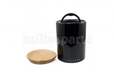 Airscape Medium Ceramic Coffee Storage Vault : Black
