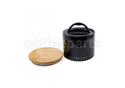 Airscape Small Ceramic Coffee Storage Vault : Black