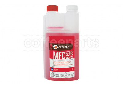 Cafetto 1lt MFC Red Liquid Coffee Machine Milk Frother Cleaner