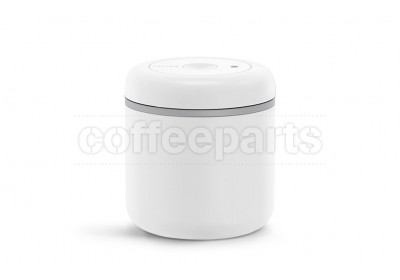 Fellow Atmos Matte White Stainless Steel Vacumm Canister : 10oz Medium