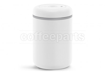Fellow Atmos Matte White Stainless Steel Vacumm Canister : Large