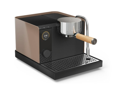 Fellow Espresso Series 1 Home Coffee Machine: Choc/Maple