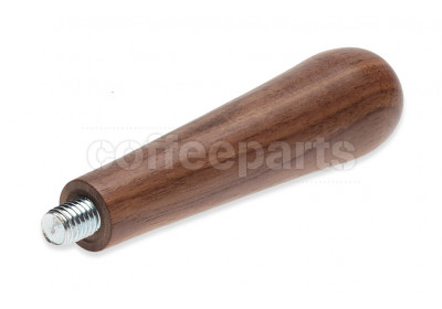 Coffee Machine Handle in Dark Walnut with M12 Thread