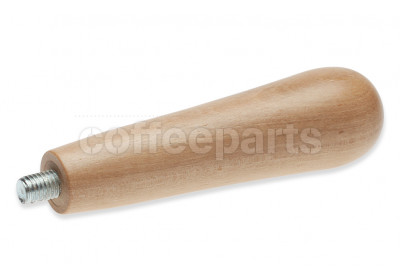 Coffee Machine Handle in Light Walnut with M10 Thread