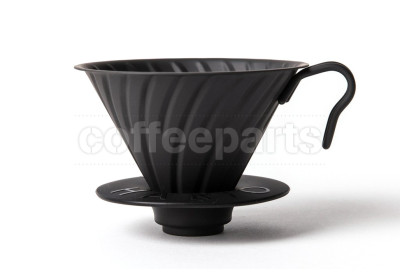 Hario 2-Cup V60 Matte Black Metal Coffee Dripper
