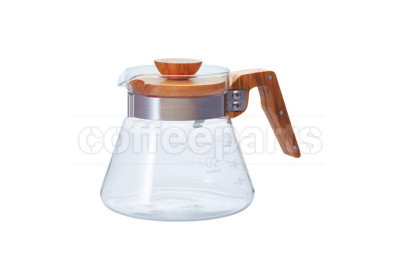 Hario 600ml Olive Wood Range Server VCWN-60ov