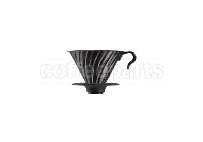 Hario 2-Cup V60 Black Metal Coffee Dripper