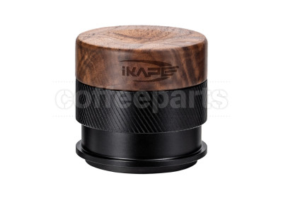 iKape V4 Palm Tamper 51mm Titanium Bottom: Walnut Handle
