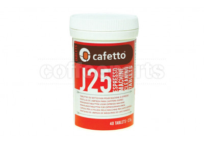Cafetto J25 Cleaning Tablets for Jura / Krups Super Auto (40 Tablets)