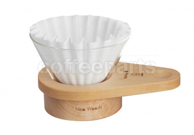 Kalita WDG-185 Neo Woods Coffee Dripper (uses Kalita Wave Filters)