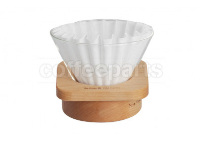 Kalita WDG-185 Square Neo Woods Coffee Dripper (uses Wave Filters)