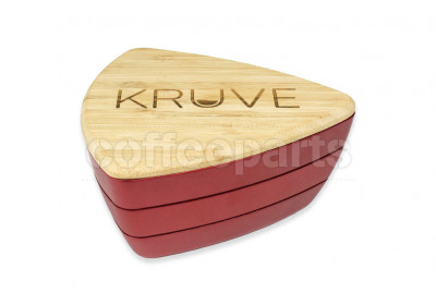 Kruve Red Ground Coffee Sifter with 2 Sieves