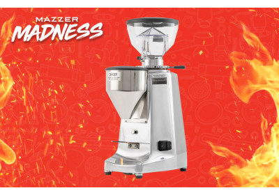 EOFY | Mazzer Mini D Home Coffee Grinder: Silver