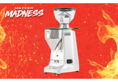 EOFY | Mazzer Mini D Home Coffee Grinder: White