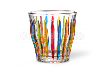 Muvna Tivat Glass 220ml: Colourful