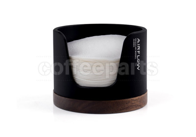 Airflow Coffee Paper Filter Holder: Black