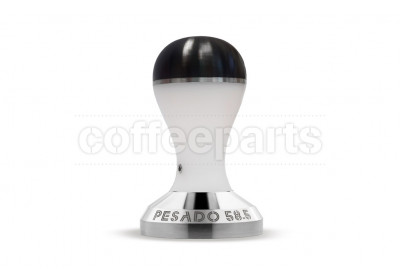 Pesado 58.5mm Coffee Tamper : White and Black Modular