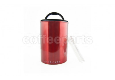 Airscape Medium Classic Coffee Storage Vault : Red