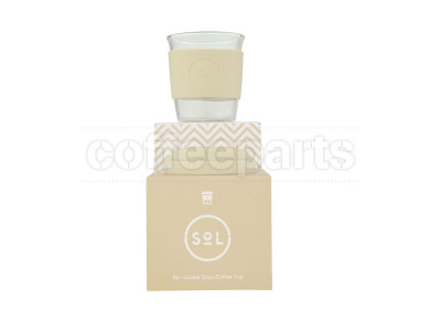 SoL 8oz Coastal Cream Reusable Cup