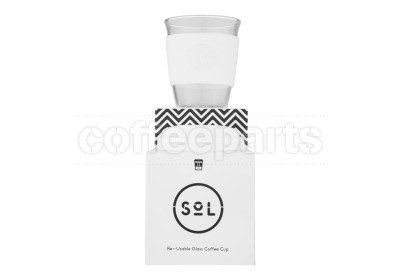 SoL 12oz White Wave Reusable Cup