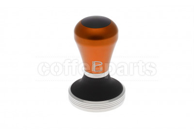 Pullman Barista 58.3mm Flat with Tiger Orange Handle