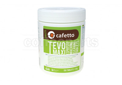 Cafetto Tevo Maxi Organic Espresso Coffee Machine Group Cleaning Tablets : 150 Tablets