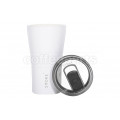 Sttoke 12oz White Ceramic Reusable Coffee Cup