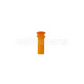 Orange cover for light