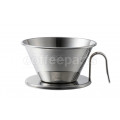 Kalita 185 Tsubame Stainless Wave Filter Coffee Dripper WDS-185