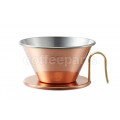 Kalita 185 Tsubame Copper Wave Filter Coffee Dripper WDC-185