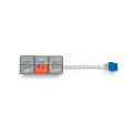 Touch pad 6-buttons due/a 73x44mm