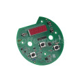 Buttons card with display