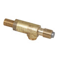 Brass steam valve complete