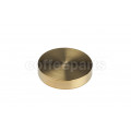 Reg barber 58.3mm tamper tamping base only: brass flat 
