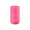 Frank Green Ceramic Reusable Coffee Cup - 10oz / 295ml: Neon Pink