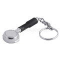 Bottomless portafilter keyring – silver