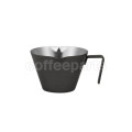 MHW Stainless Steel Measuring Cup 100ml: Matte Black Double Mouth