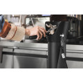 MHW Cafe Floor Standing Coffee Knock Box: Black