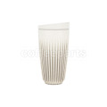 ﻿Huskee Natural Cup with Lid 16oz (475ml)