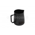 Latte Pro Matte Black Milk Jug with built-in Thermometer