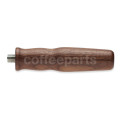Coffee Machine Wave Handle in Dark Walnut with Portafilter Wave Handle in Dark Walnut with M12 Thread Thread